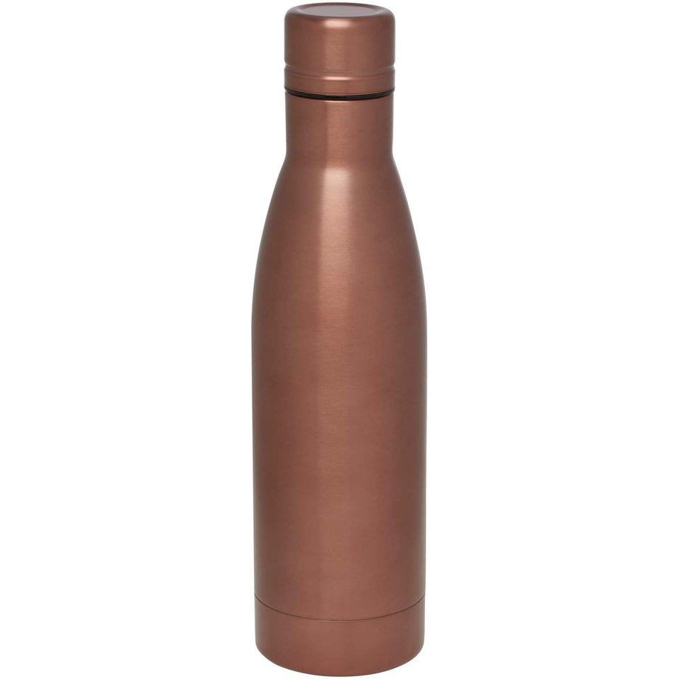 Borraccia termica con isolamento sottovuoto in rame e acciaio inossidabile riciclato certificato RCS da 500 ml Vasa personalizzato con logo - Pubblienne