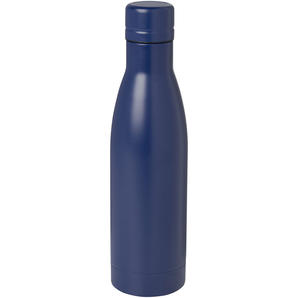 Borraccia termica con isolamento sottovuoto in rame e acciaio inossidabile riciclato certificato RCS da 500 ml Vasa personalizzato con logo - Pubblienne