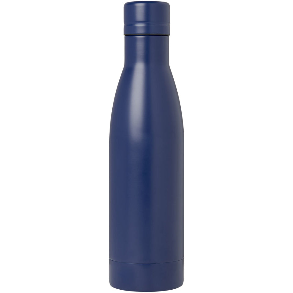 Borraccia termica con isolamento sottovuoto in rame e acciaio inossidabile riciclato certificato RCS da 500 ml Vasa personalizzato con logo - Pubblienne