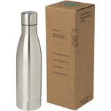 Borraccia termica con isolamento sottovuoto in rame e acciaio inossidabile riciclato certificato RCS da 500 ml Vasa personalizzato con logo - Pubblienne