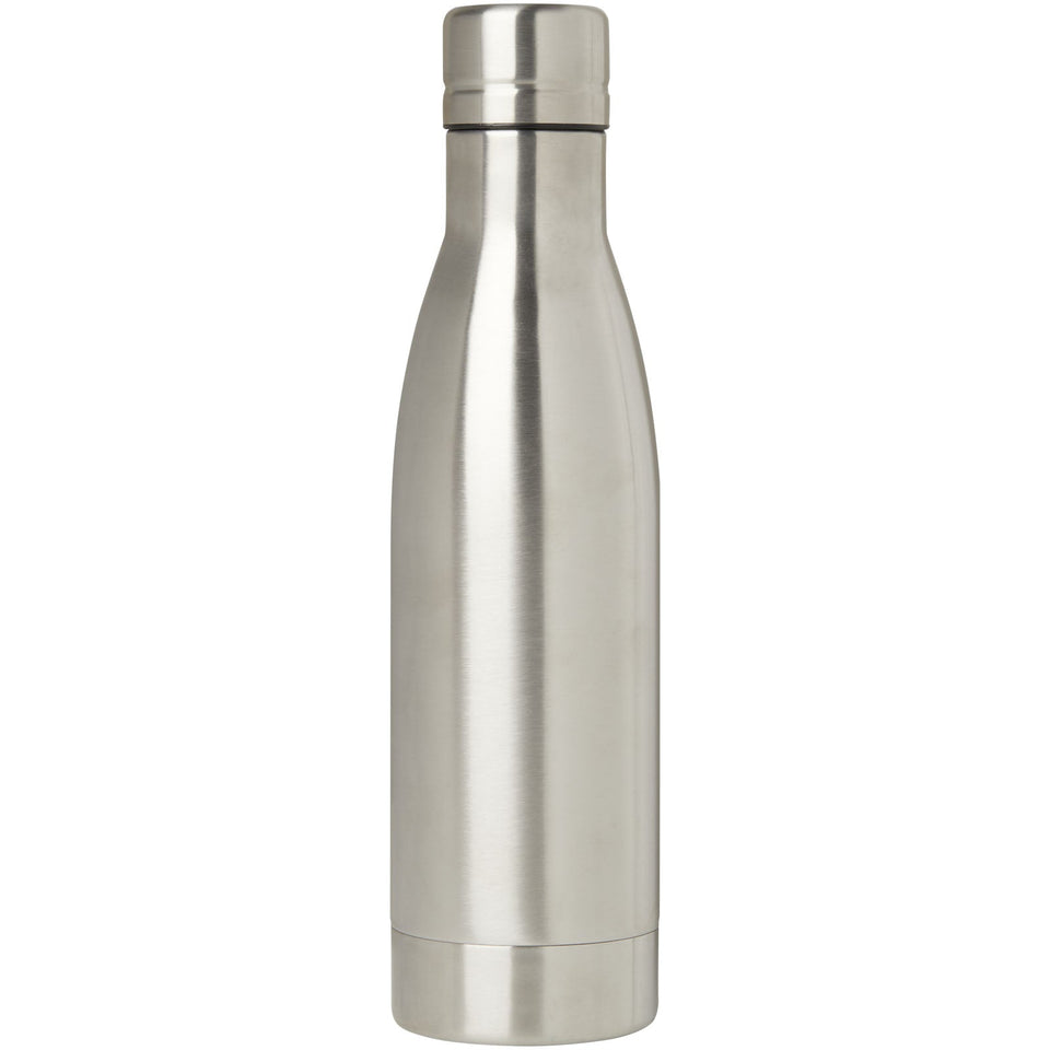 Borraccia termica con isolamento sottovuoto in rame e acciaio inossidabile riciclato certificato RCS da 500 ml Vasa personalizzato con logo - Pubblienne