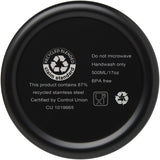 Borraccia termica con isolamento sottovuoto in rame e acciaio inossidabile riciclato certificato RCS da 500 ml Vasa personalizzato con logo - Pubblienne