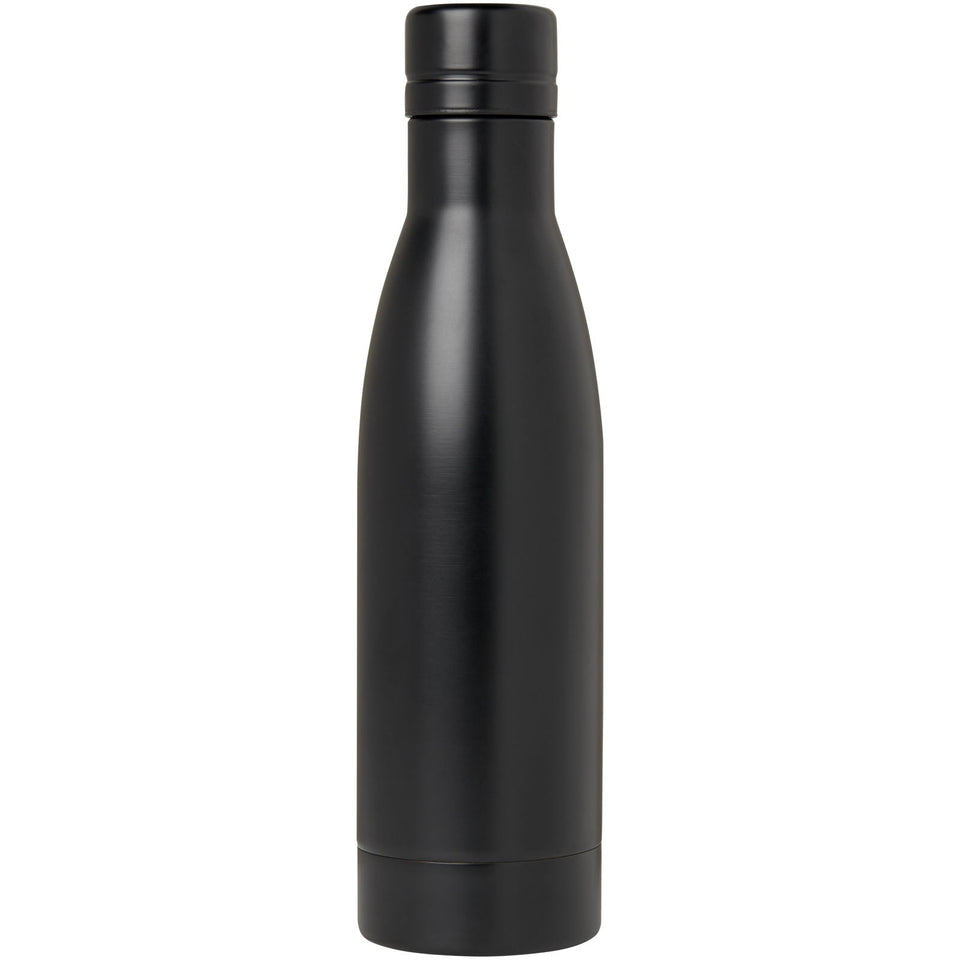 Borraccia termica con isolamento sottovuoto in rame e acciaio inossidabile riciclato certificato RCS da 500 ml Vasa personalizzato con logo - Pubblienne
