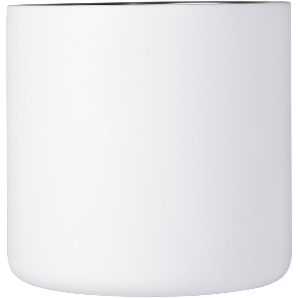 Tazza in acciaio inossidabile riciclato certificato RCS da 360 ml con isolamento sottovuoto in rame Bjorn personalizzato con logo - Pubblienne