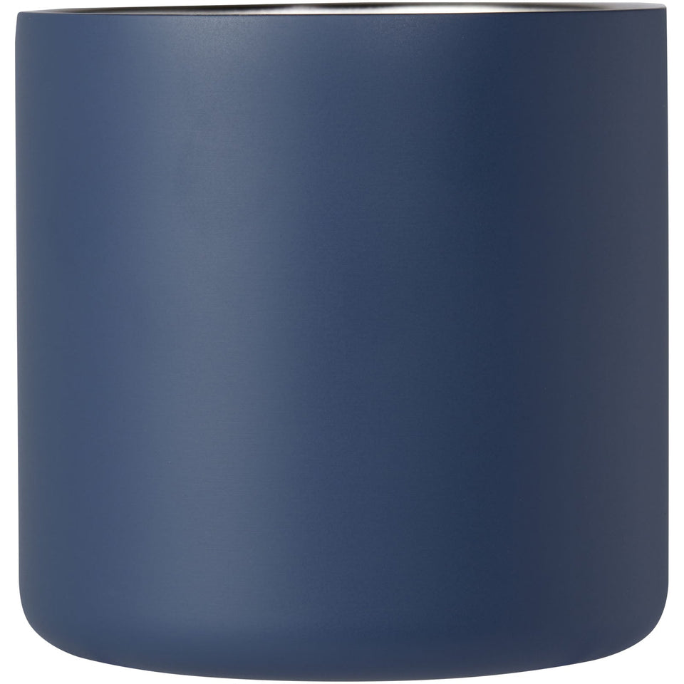Tazza in acciaio inossidabile riciclato certificato RCS da 360 ml con isolamento sottovuoto in rame Bjorn personalizzato con logo - Pubblienne