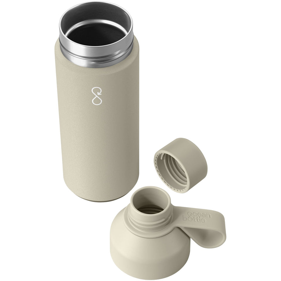 Borraccia da 500 ml con isolamento sottovuoto Ocean Bottle personalizzato con logo - Pubblienne