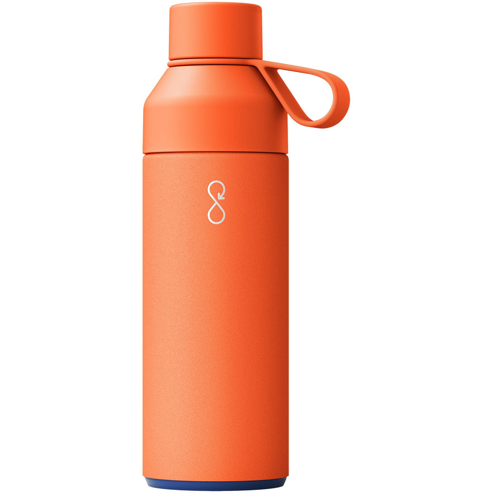 Borraccia da 500 ml con isolamento sottovuoto Ocean Bottle personalizzato con logo - Pubblienne