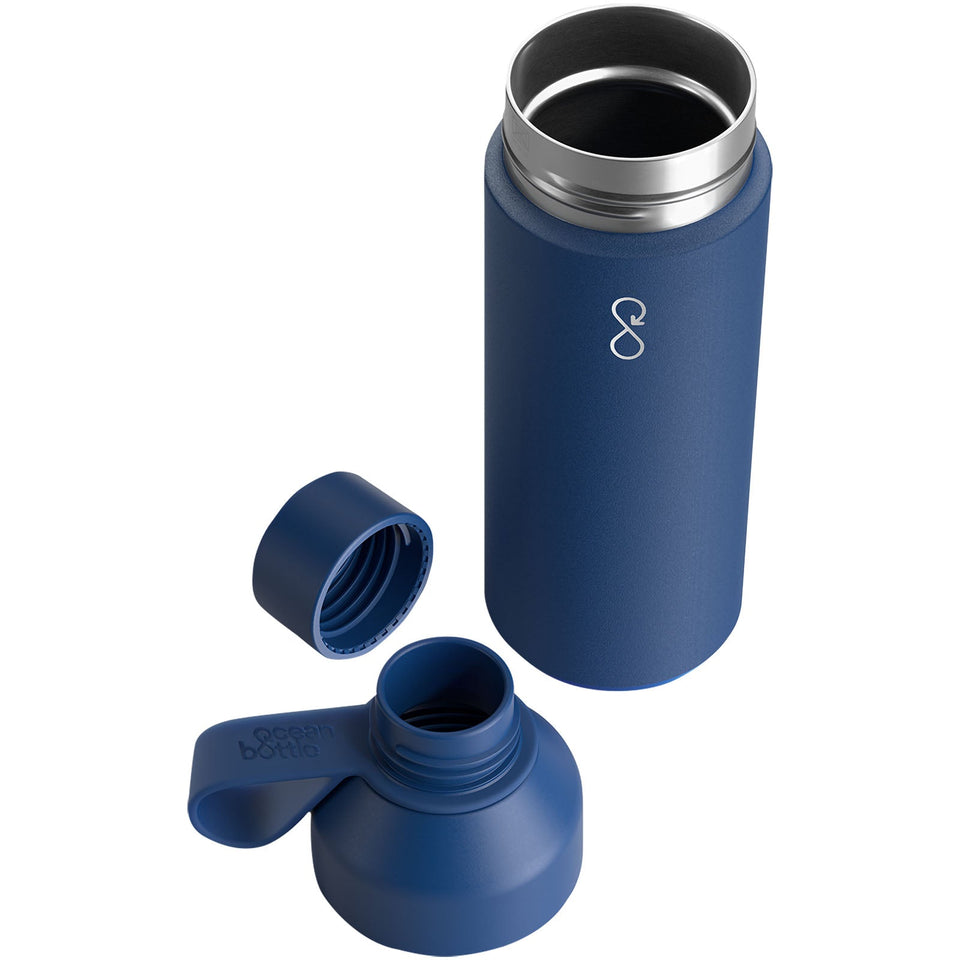 Borraccia da 500 ml con isolamento sottovuoto Ocean Bottle personalizzato con logo - Pubblienne