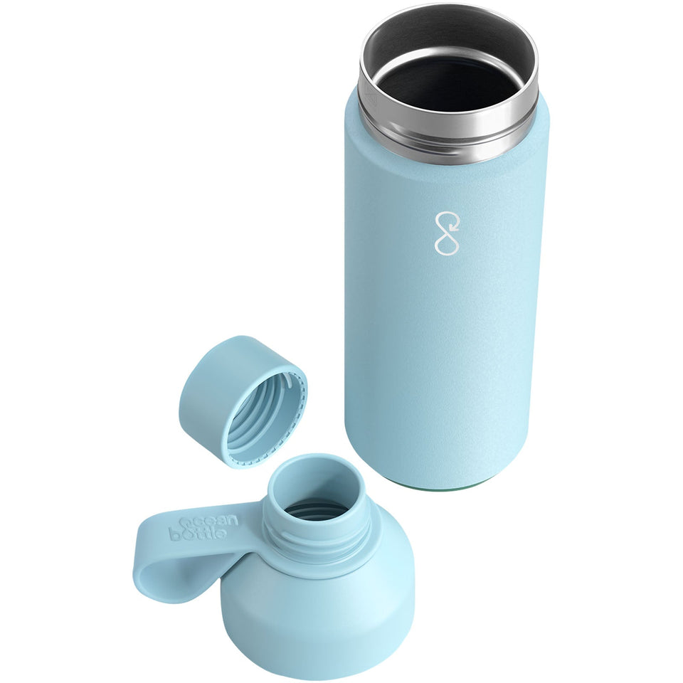 Borraccia da 500 ml con isolamento sottovuoto Ocean Bottle personalizzato con logo - Pubblienne