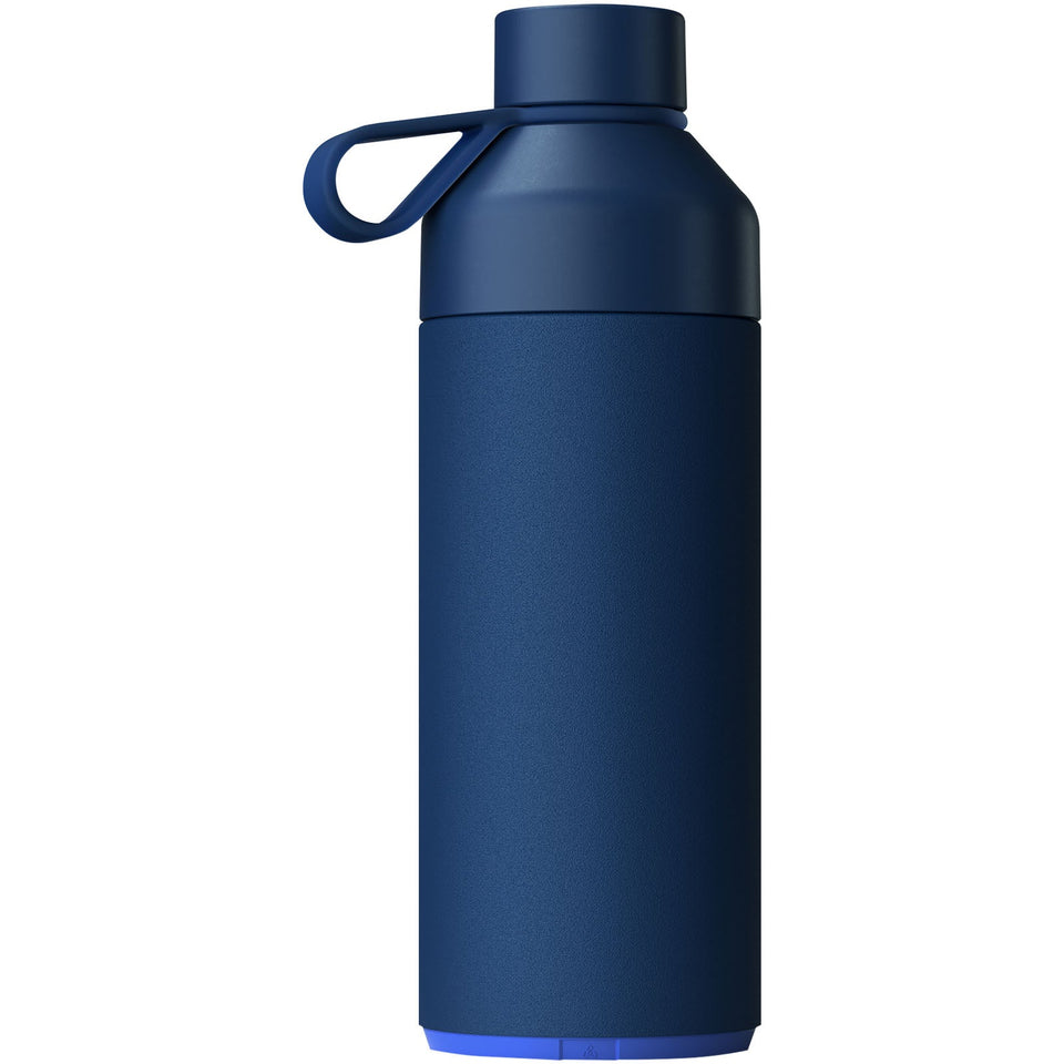 Borraccia da 1000 ml con isolamento sottovuoto Big Ocean Bottle personalizzato con logo - Pubblienne