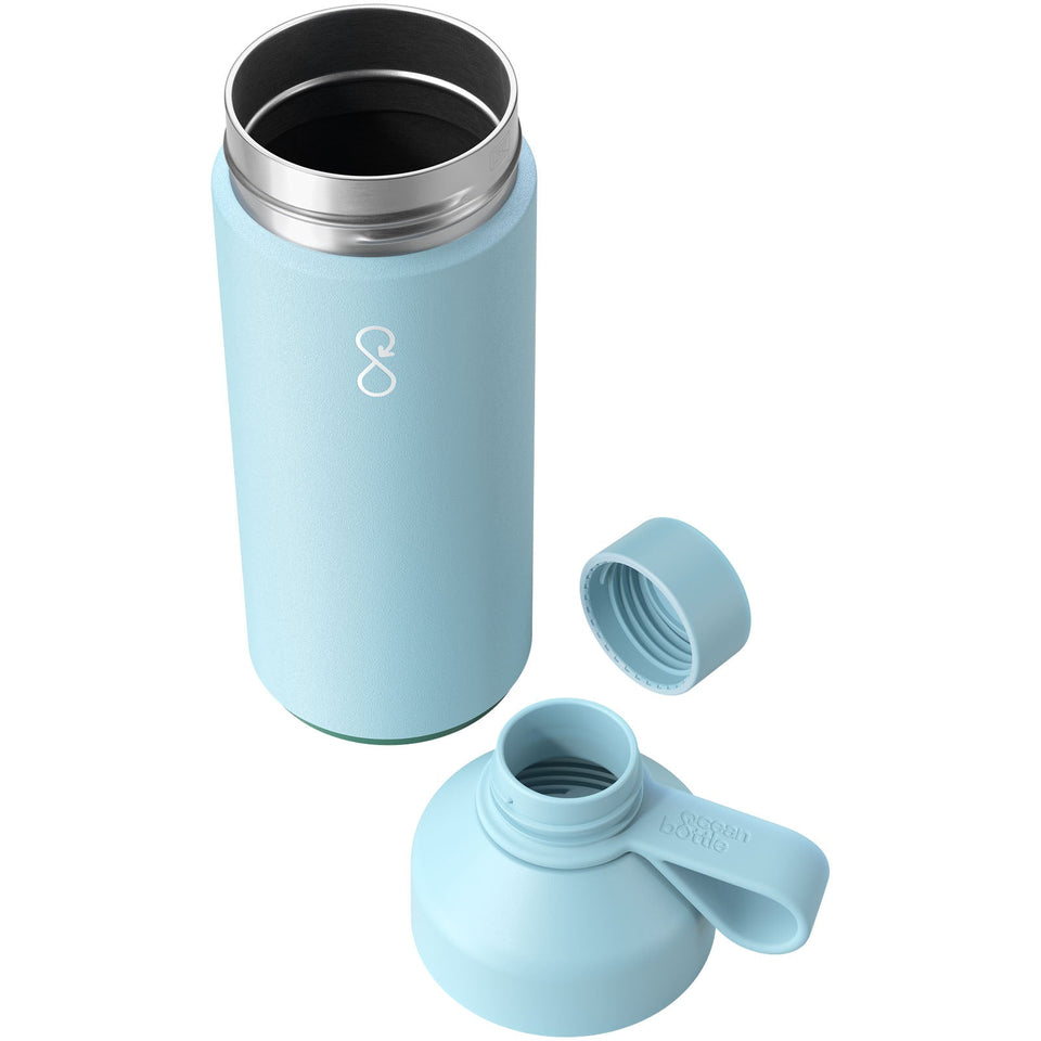 Borraccia da 1000 ml con isolamento sottovuoto Big Ocean Bottle personalizzato con logo - Pubblienne