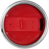 Bicchiere termico in acciaio inossidabile riciclato certificato RCS da 410 ml Elwood personalizzato con logo - Pubblienne