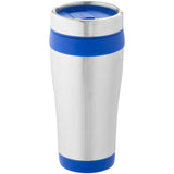 Bicchiere termico in acciaio inossidabile riciclato certificato RCS da 410 ml Elwood personalizzato con logo - Pubblienne