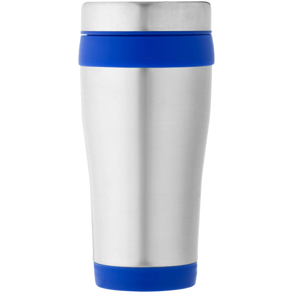Bicchiere termico in acciaio inossidabile riciclato certificato RCS da 410 ml Elwood personalizzato con logo - Pubblienne