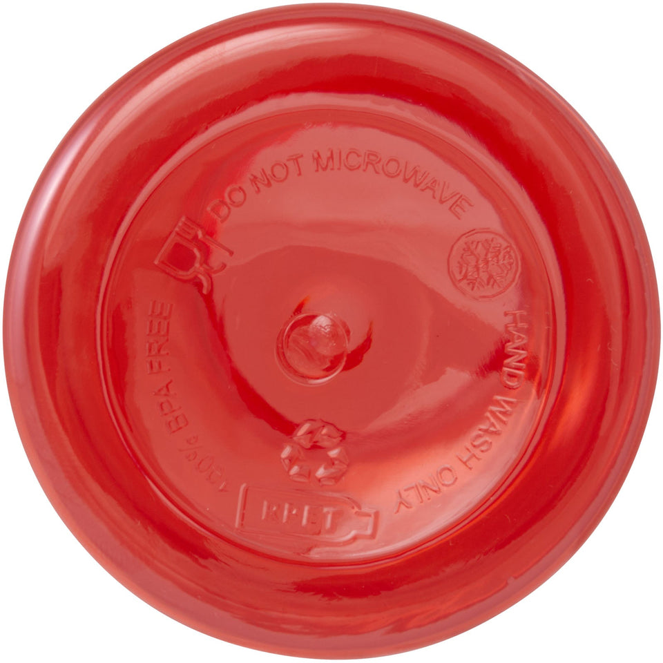 Borraccia in plastica riciclata certificata RCS da 400 ml con moschettone Oregon personalizzato con logo - Pubblienne
