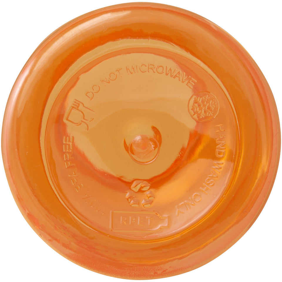 Borraccia in plastica riciclata certificata RCS da 400 ml con moschettone Oregon personalizzato con logo - Pubblienne