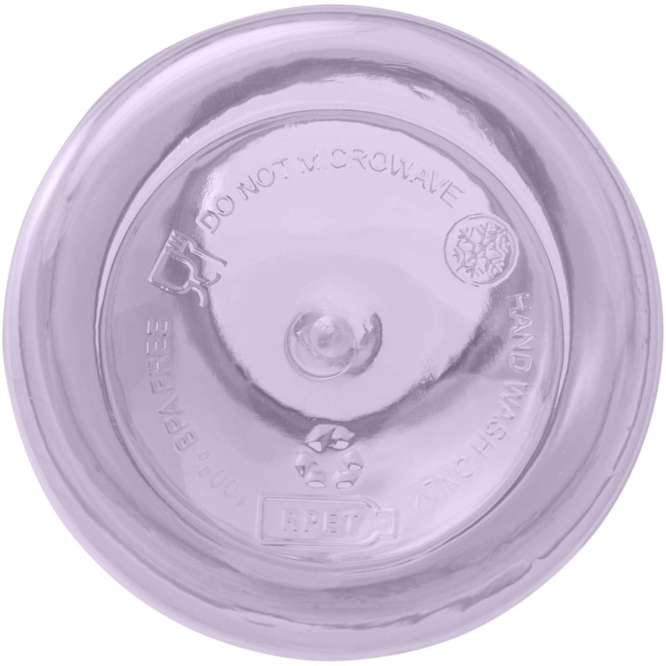 Borraccia in plastica riciclata certificata RCS da 400 ml con moschettone Oregon personalizzato con logo - Pubblienne