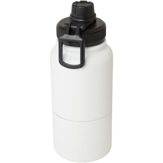 Borraccia termica in acciaio inossidabile certificato RCS da 840 ml Dupeca personalizzato con logo - Pubblienne