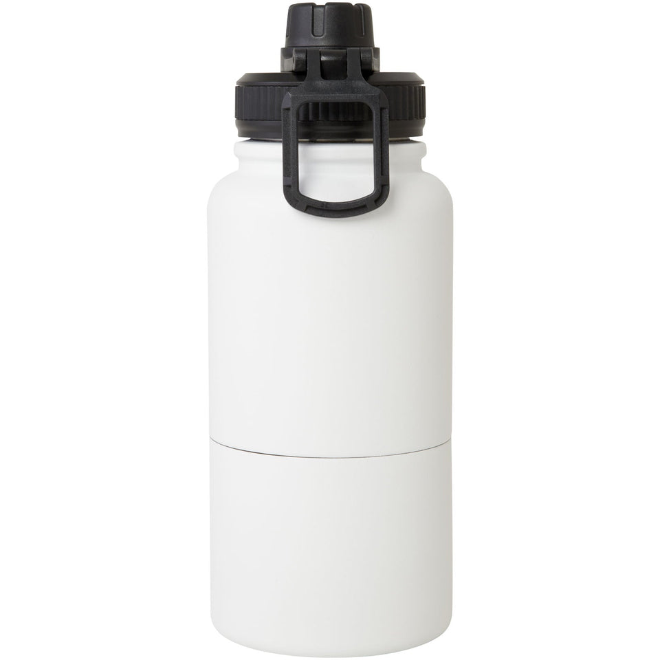 Borraccia termica in acciaio inossidabile certificato RCS da 840 ml Dupeca personalizzato con logo - Pubblienne