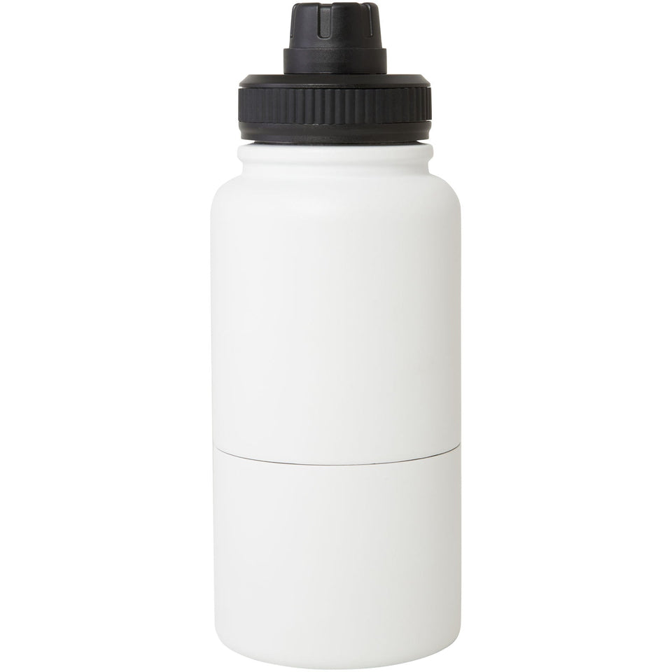 Borraccia termica in acciaio inossidabile certificato RCS da 840 ml Dupeca personalizzato con logo - Pubblienne