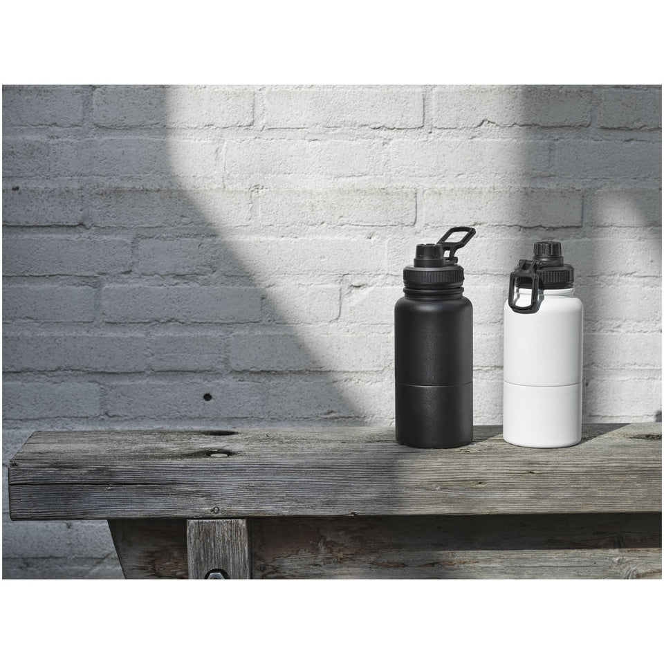 Borraccia termica in acciaio inossidabile certificato RCS da 840 ml Dupeca personalizzato con logo - Pubblienne