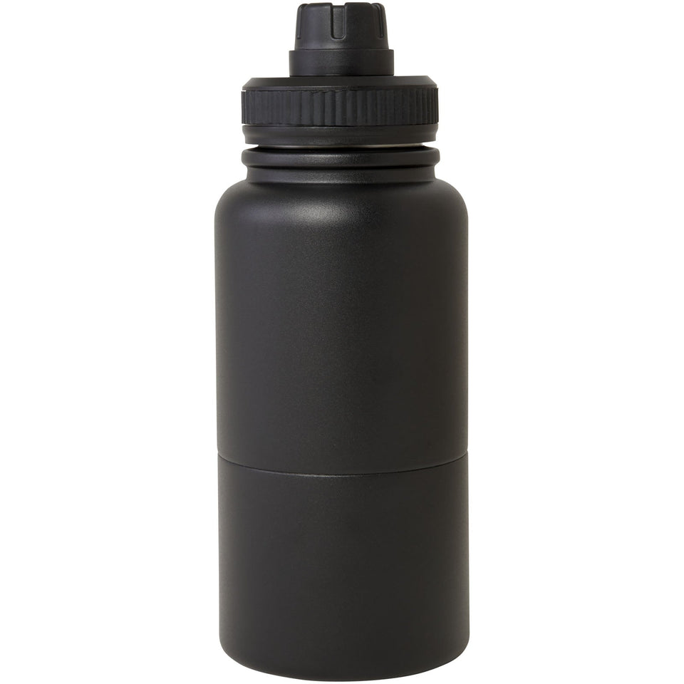 Borraccia termica in acciaio inossidabile certificato RCS da 840 ml Dupeca personalizzato con logo - Pubblienne