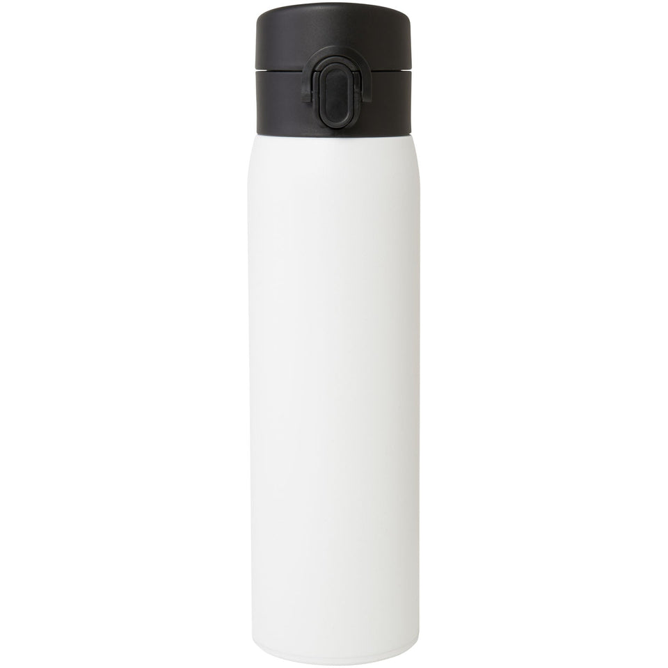 Borraccia termica in acciaio inossidabile riciclato certificato RCS da 450 ml Sika personalizzato con logo - Pubblienne