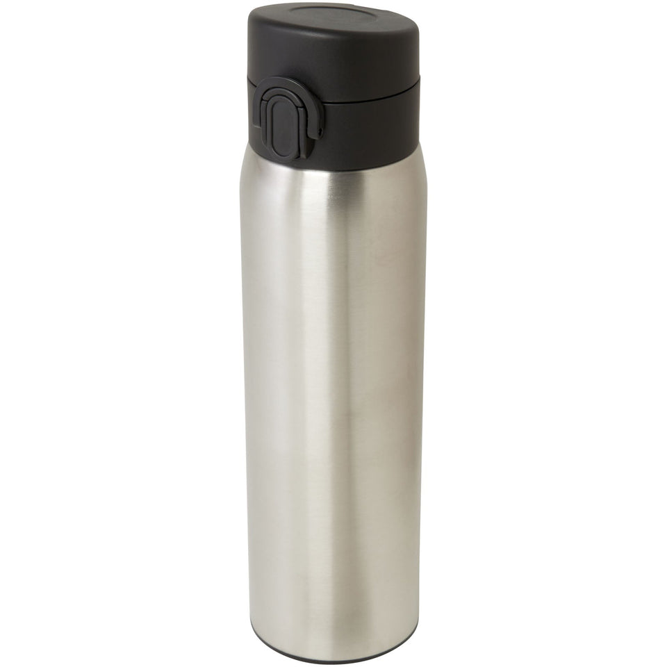 Borraccia termica in acciaio inossidabile riciclato certificato RCS da 450 ml Sika personalizzato con logo - Pubblienne