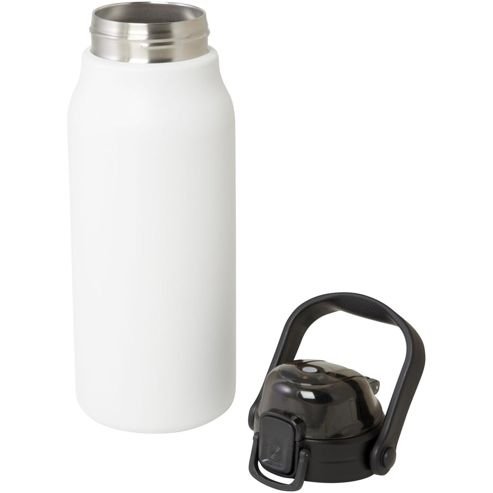 Borraccia termica in acciaio inossidabile riciclato certificato RCS con isolamento sottovuoto in rame da 1600 ml Giganto personalizzato con logo - Pubblienne