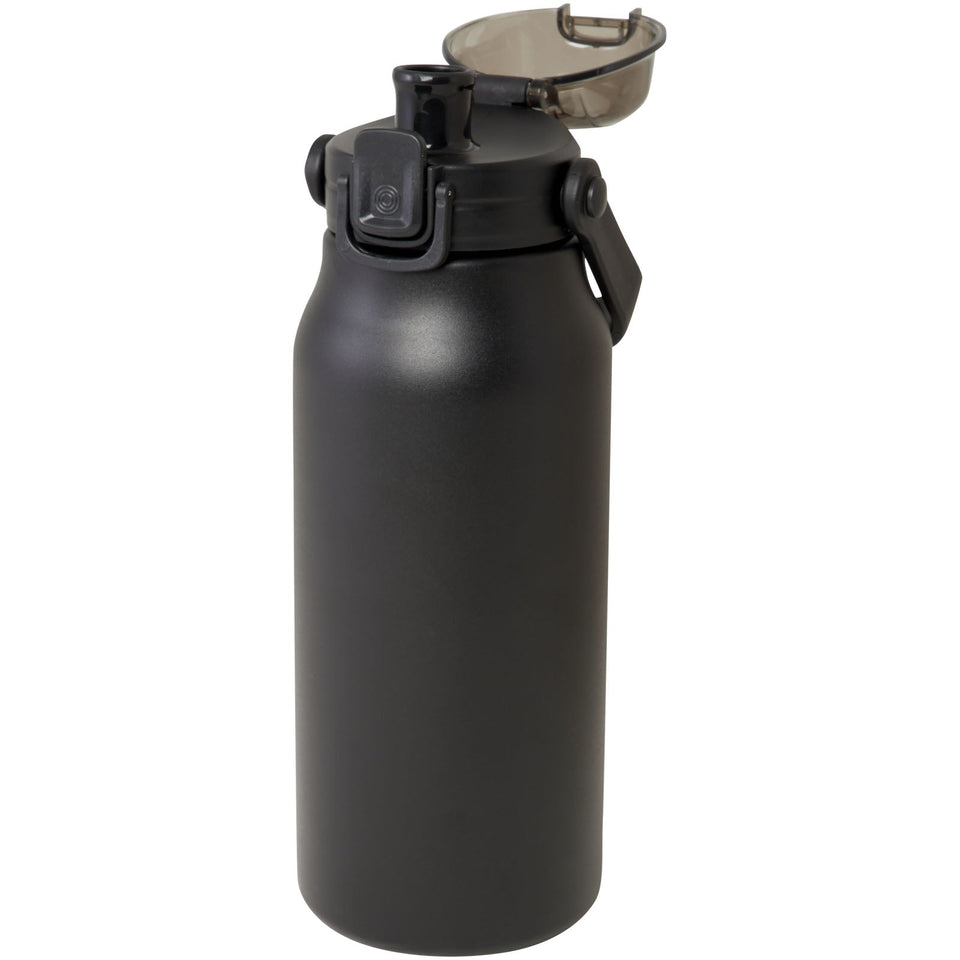 Borraccia termica in acciaio inossidabile riciclato certificato RCS con isolamento sottovuoto in rame da 1600 ml Giganto personalizzato con logo - Pubblienne