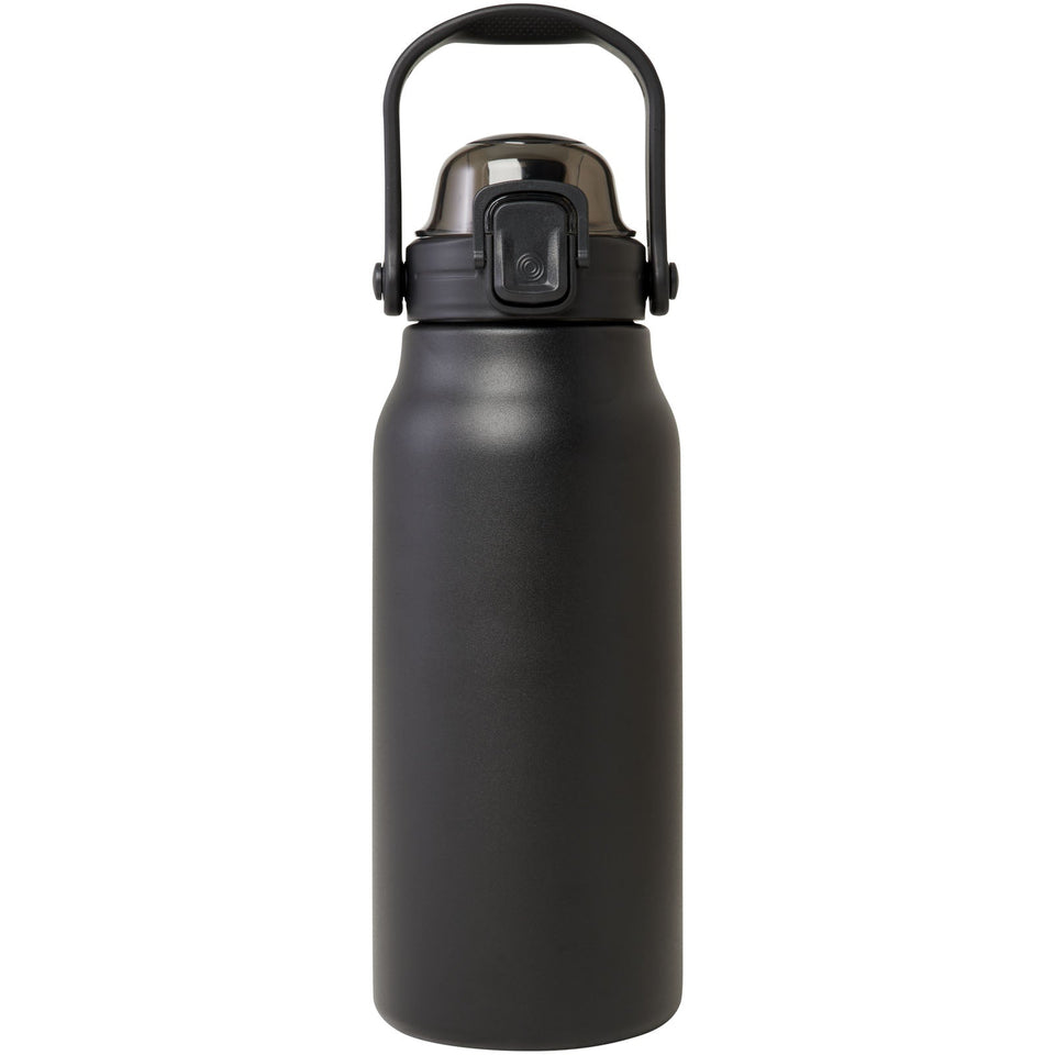 Borraccia termica in acciaio inossidabile riciclato certificato RCS con isolamento sottovuoto in rame da 1600 ml Giganto personalizzato con logo - Pubblienne