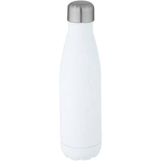 Borraccia termica in acciaio inossidabile riciclato certificato RCS con isolamento sottovuoto in rame da 500 ml Cove personalizzato con logo - Pubblienne