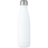 Borraccia termica in acciaio inossidabile riciclato certificato RCS con isolamento sottovuoto in rame da 500 ml Cove personalizzato con logo - Pubblienne
