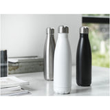 Borraccia termica in acciaio inossidabile riciclato certificato RCS con isolamento sottovuoto in rame da 500 ml Cove personalizzato con logo - Pubblienne