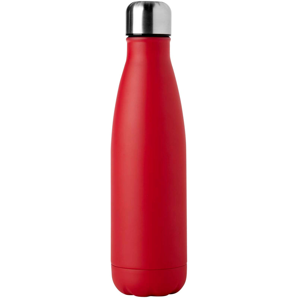 Borraccia termica in acciaio inossidabile riciclato certificato RCS con isolamento sottovuoto in rame da 500 ml Cove personalizzato con logo - Pubblienne