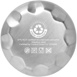 Borraccia termica in acciaio inossidabile riciclato certificato RCS con isolamento sottovuoto in rame da 500 ml Cove personalizzato con logo - Pubblienne