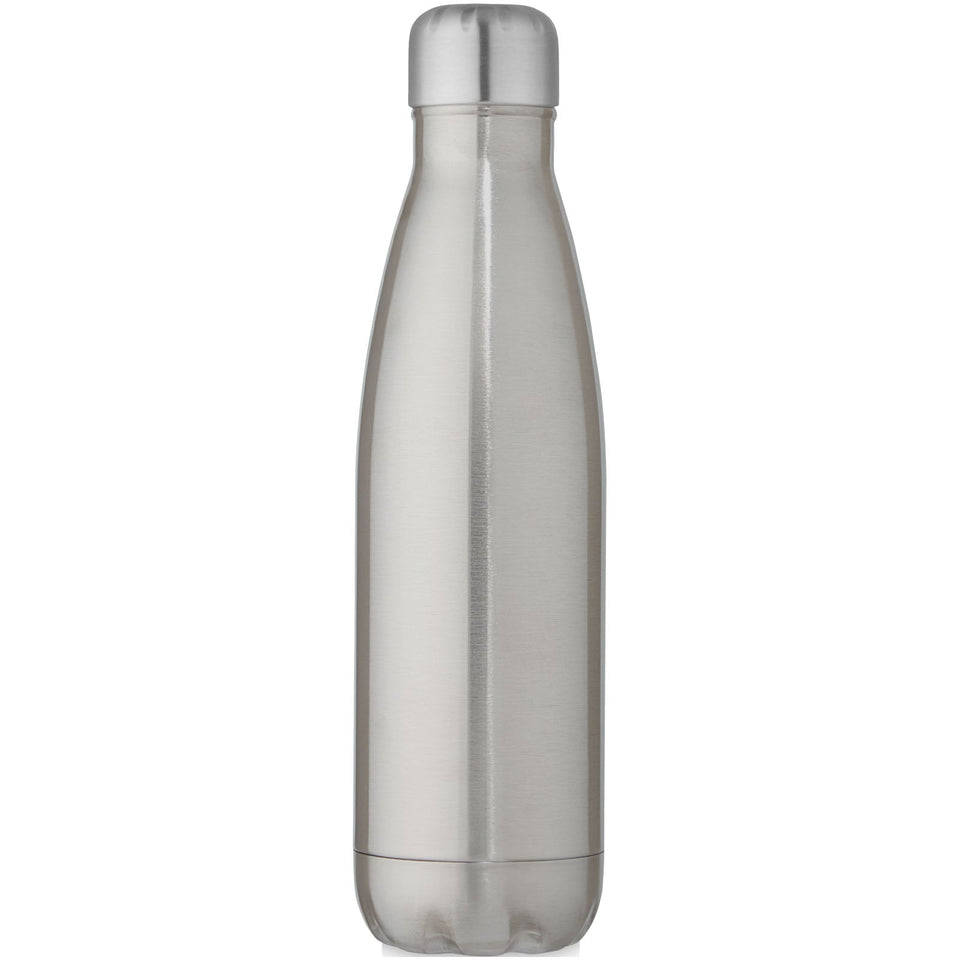 Borraccia termica in acciaio inossidabile riciclato certificato RCS con isolamento sottovuoto in rame da 500 ml Cove personalizzato con logo - Pubblienne