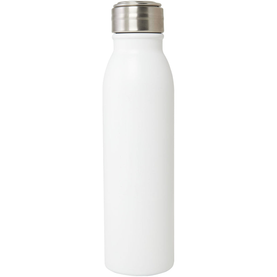 Borraccia in acciaio inossidabile certificato RCS da 720 ml con anello in metallo Harper personalizzato con logo - Pubblienne