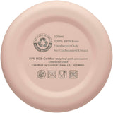Borraccia con isolamento sottovuoto in rame certificata RCS da 500 ml Spring personalizzato con logo - Pubblienne