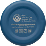 Borraccia con isolamento sottovuoto in rame certificata RCS da 500 ml Spring personalizzato con logo - Pubblienne
