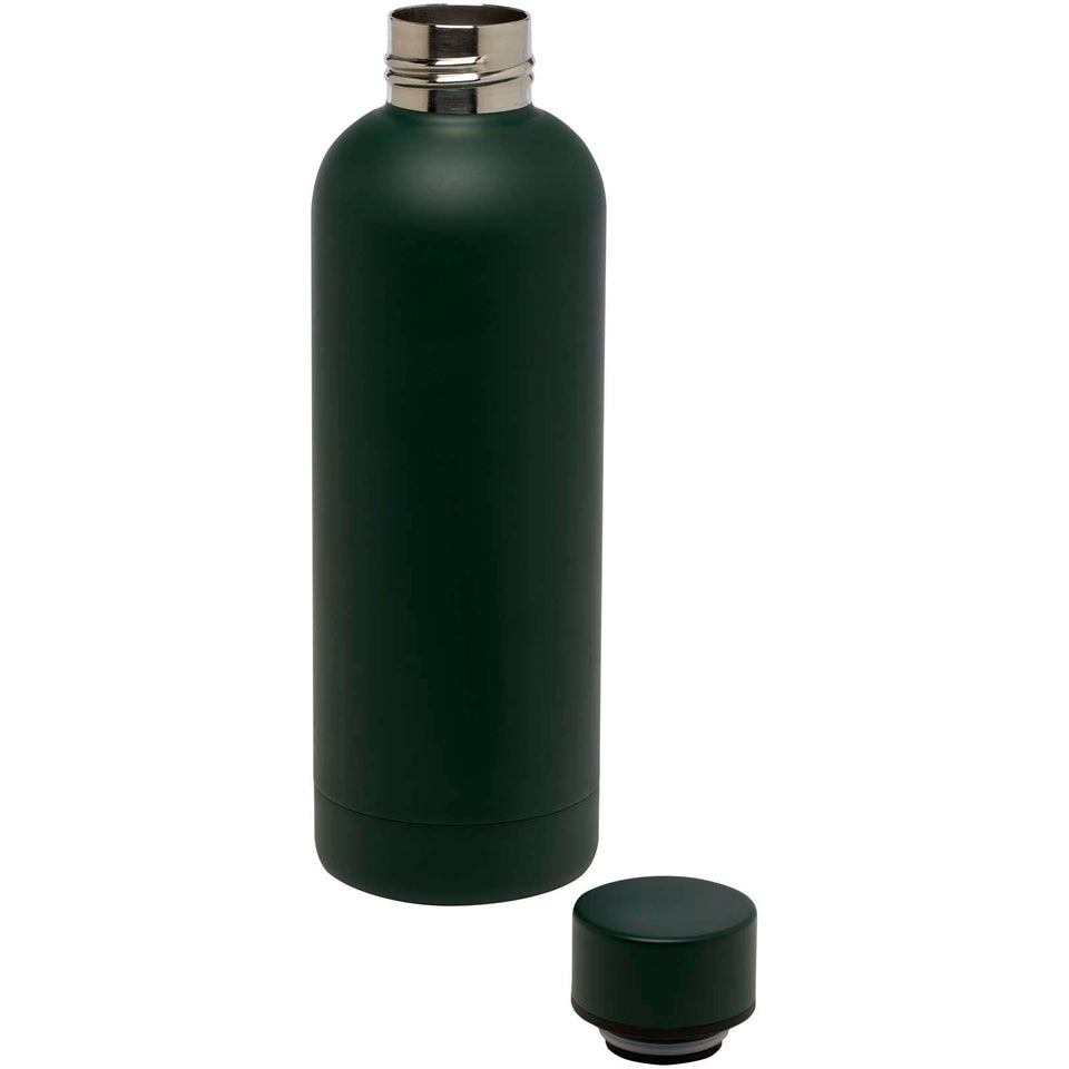 Borraccia con isolamento sottovuoto in rame certificata RCS da 500 ml Spring personalizzato con logo - Pubblienne