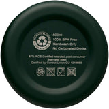 Borraccia con isolamento sottovuoto in rame certificata RCS da 500 ml Spring personalizzato con logo - Pubblienne