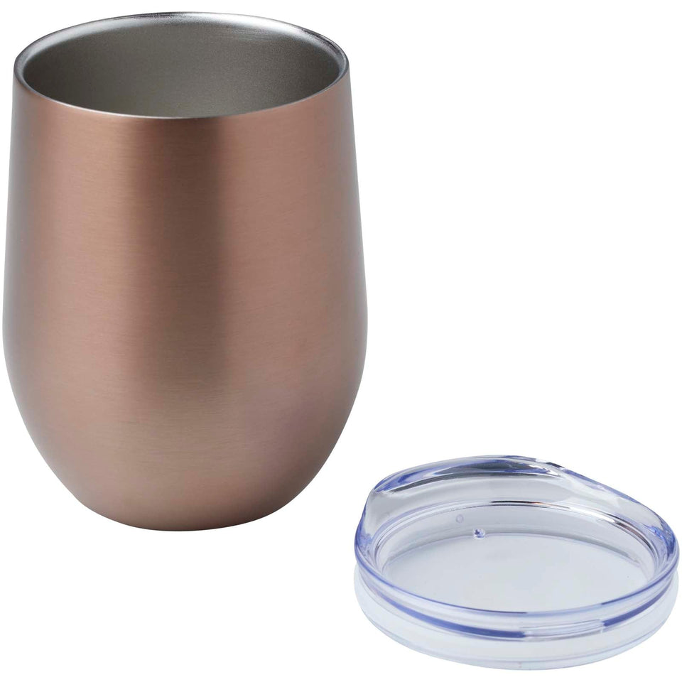 Tazza con isolamento termico in rame da 350 ml certificato RCS Corzo personalizzato con logo - Pubblienne