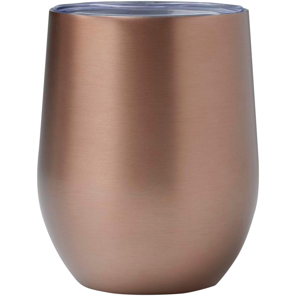 Tazza con isolamento termico in rame da 350 ml certificato RCS Corzo personalizzato con logo - Pubblienne