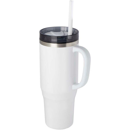 Tazza certificata RCS con cannuccia da 1200 ml Melbourne personalizzato con logo - Pubblienne