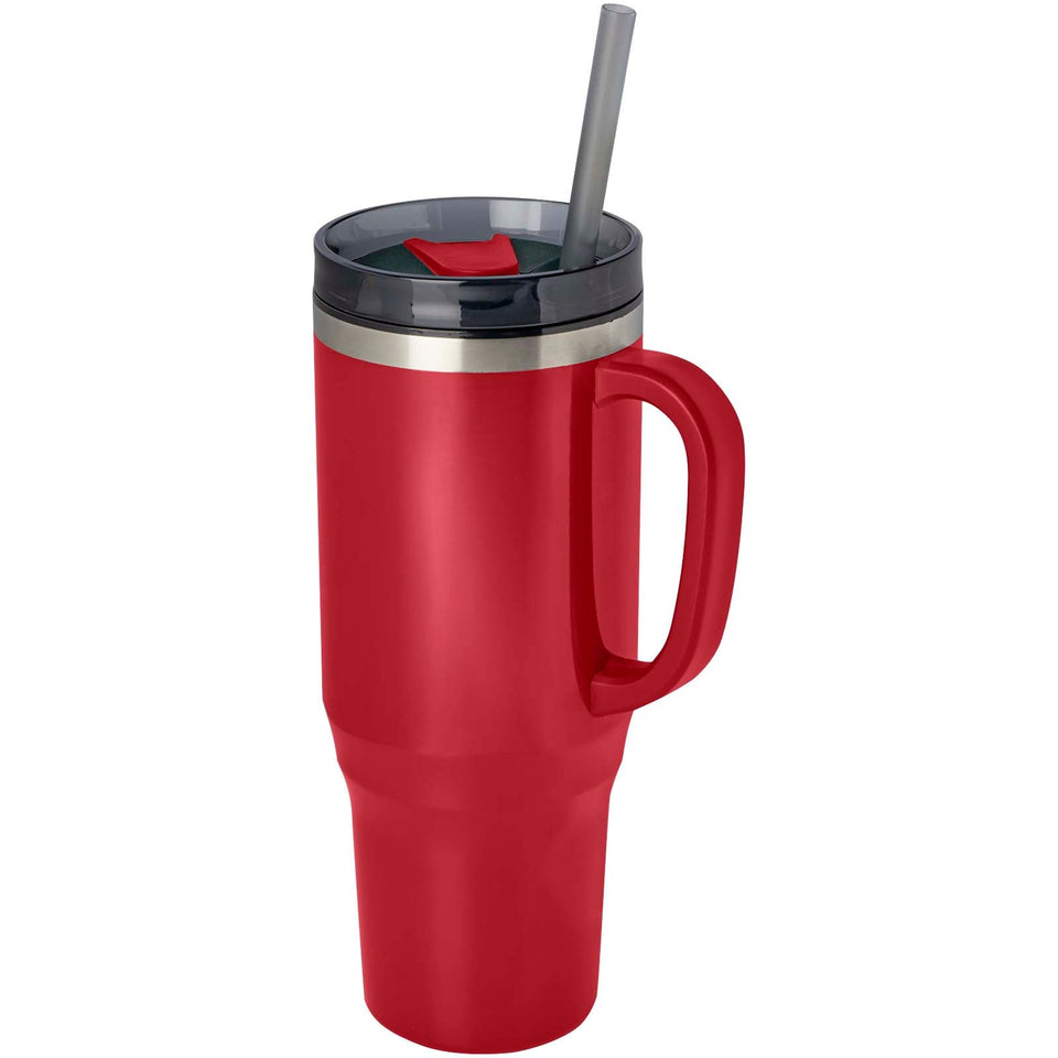 Tazza certificata RCS con cannuccia da 1200 ml Melbourne personalizzato con logo - Pubblienne