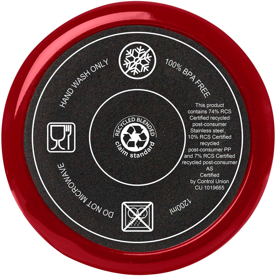Tazza certificata RCS con cannuccia da 1200 ml Melbourne personalizzato con logo - Pubblienne