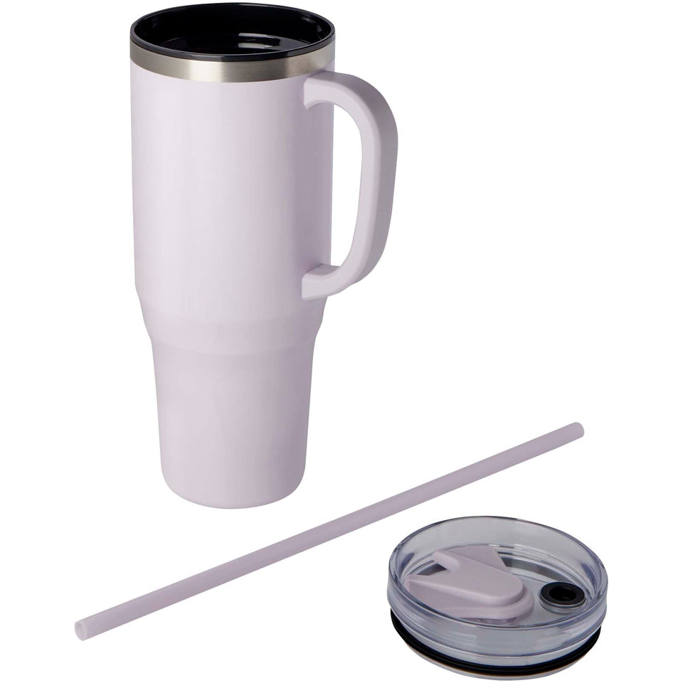 Tazza certificata RCS con cannuccia da 1200 ml Melbourne personalizzato con logo - Pubblienne