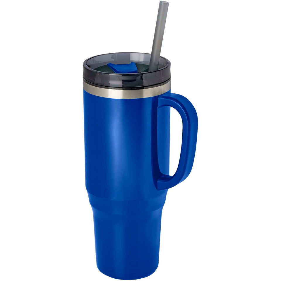 Tazza certificata RCS con cannuccia da 1200 ml Melbourne personalizzato con logo - Pubblienne