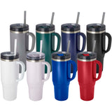 Tazza certificata RCS con cannuccia da 1200 ml Melbourne personalizzato con logo - Pubblienne